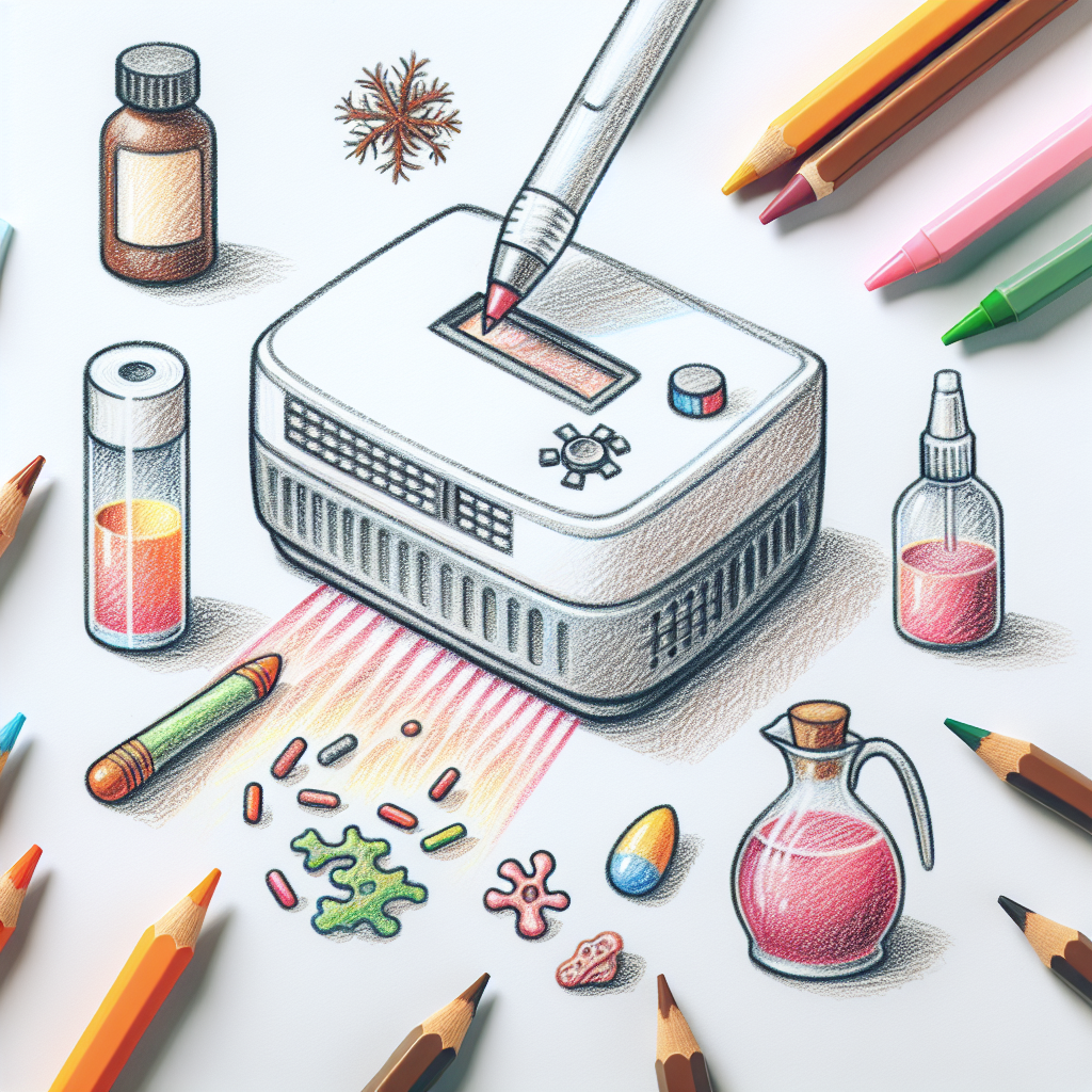 Pastelková ilustrace znázorňující téma: Zdraví a wellness