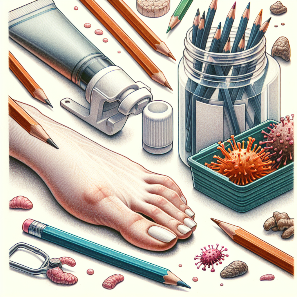 Pastelková ilustrace znázorňující téma: Zdraví