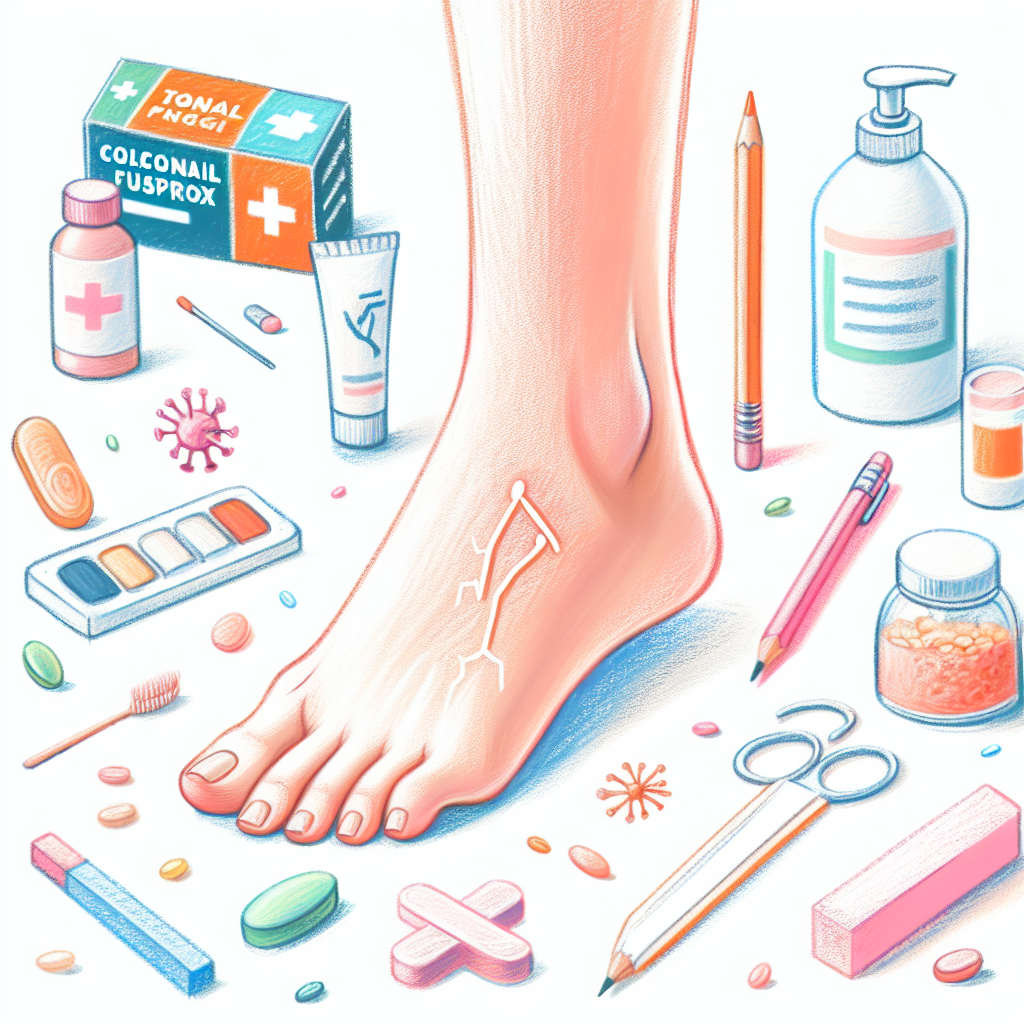 Pastelková ilustrace znázorňující téma: Zdraví