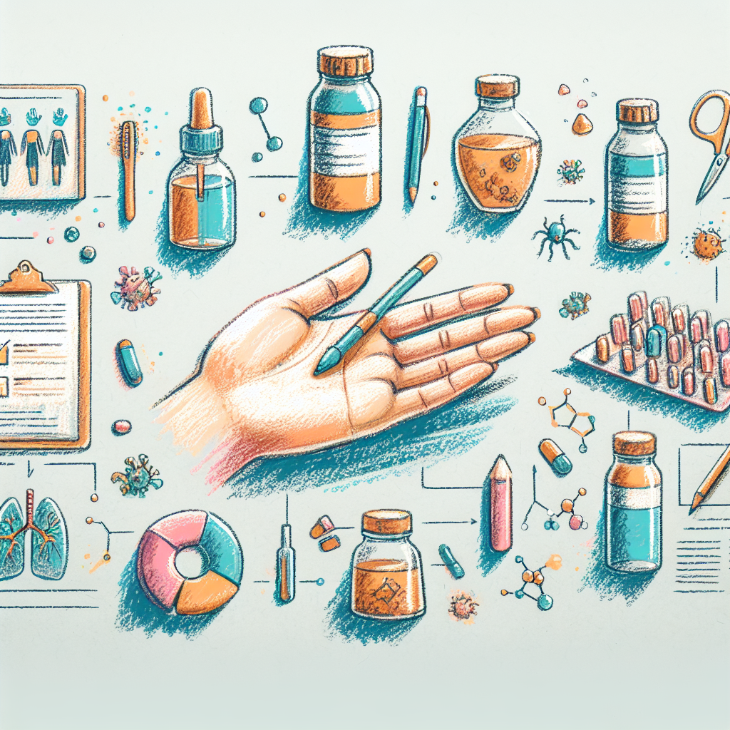 Pastelková ilustrace znázorňující téma: Zdraví