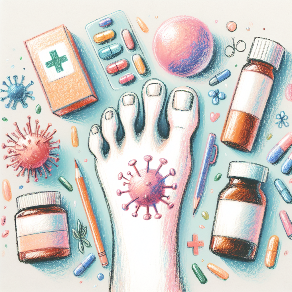 Pastelková ilustrace znázorňující téma: Zdraví a prevence