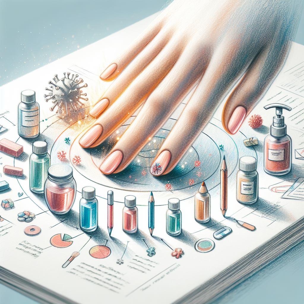 Pastelková ilustrace znázorňující téma: Zdraví