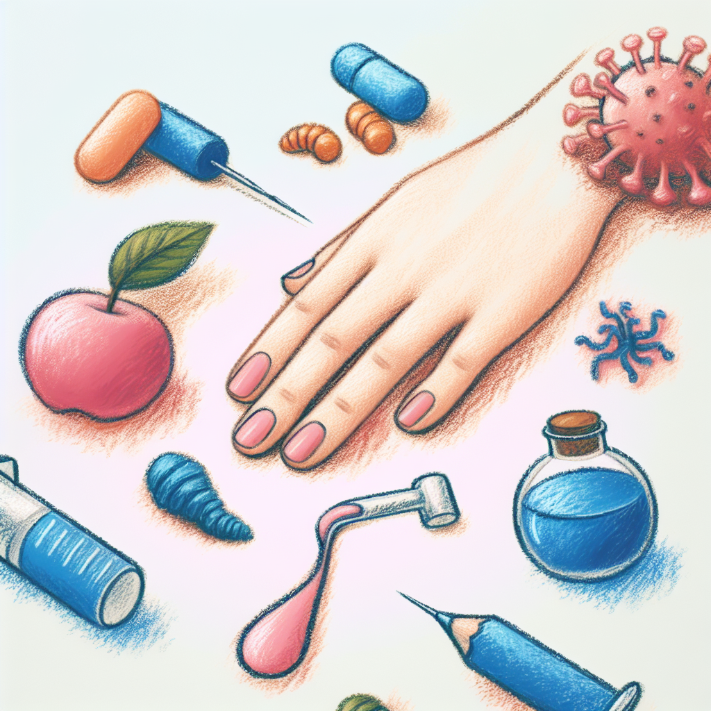 Pastelková ilustrace znázorňující téma: Zdraví a prevence