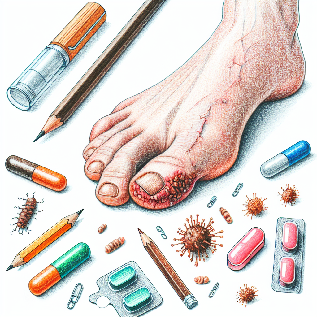 Pastelková ilustrace znázorňující téma: Zdraví