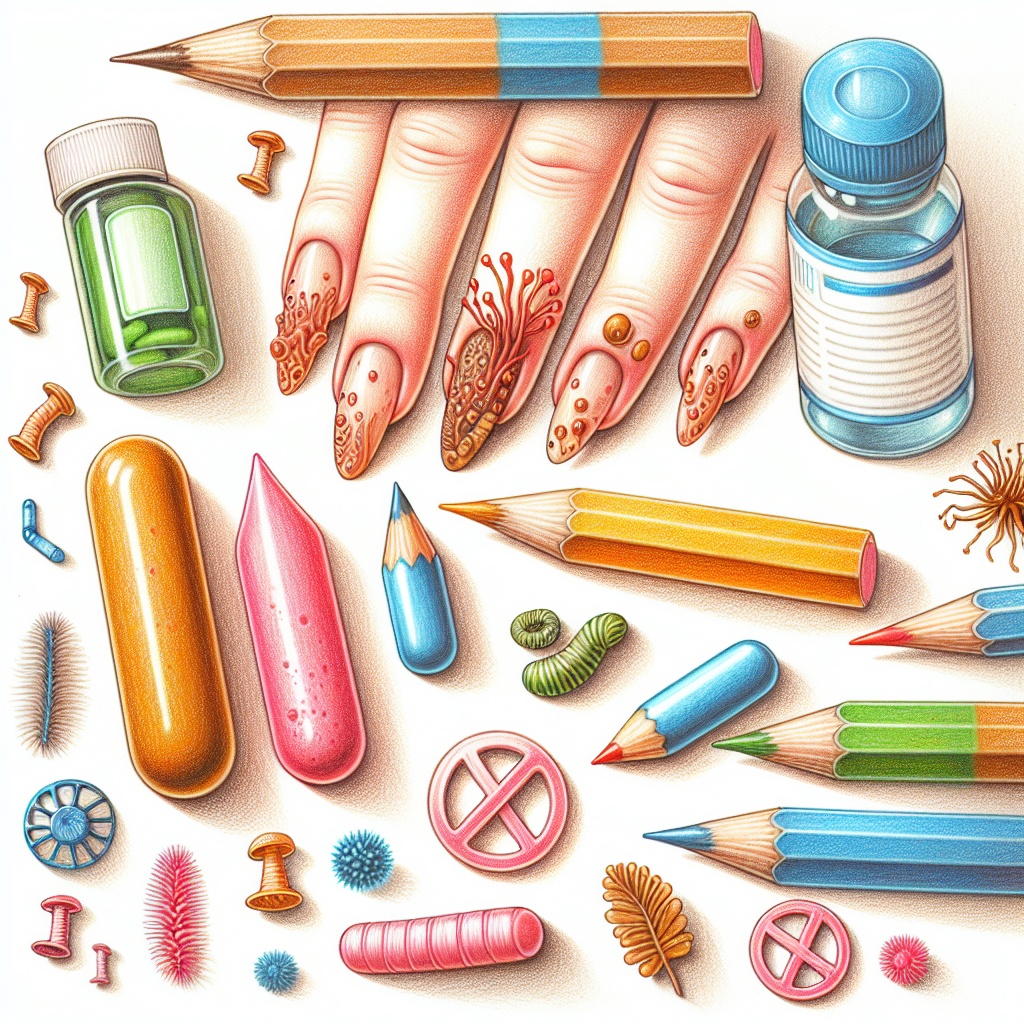 Pastelková ilustrace znázorňující téma: Zdraví