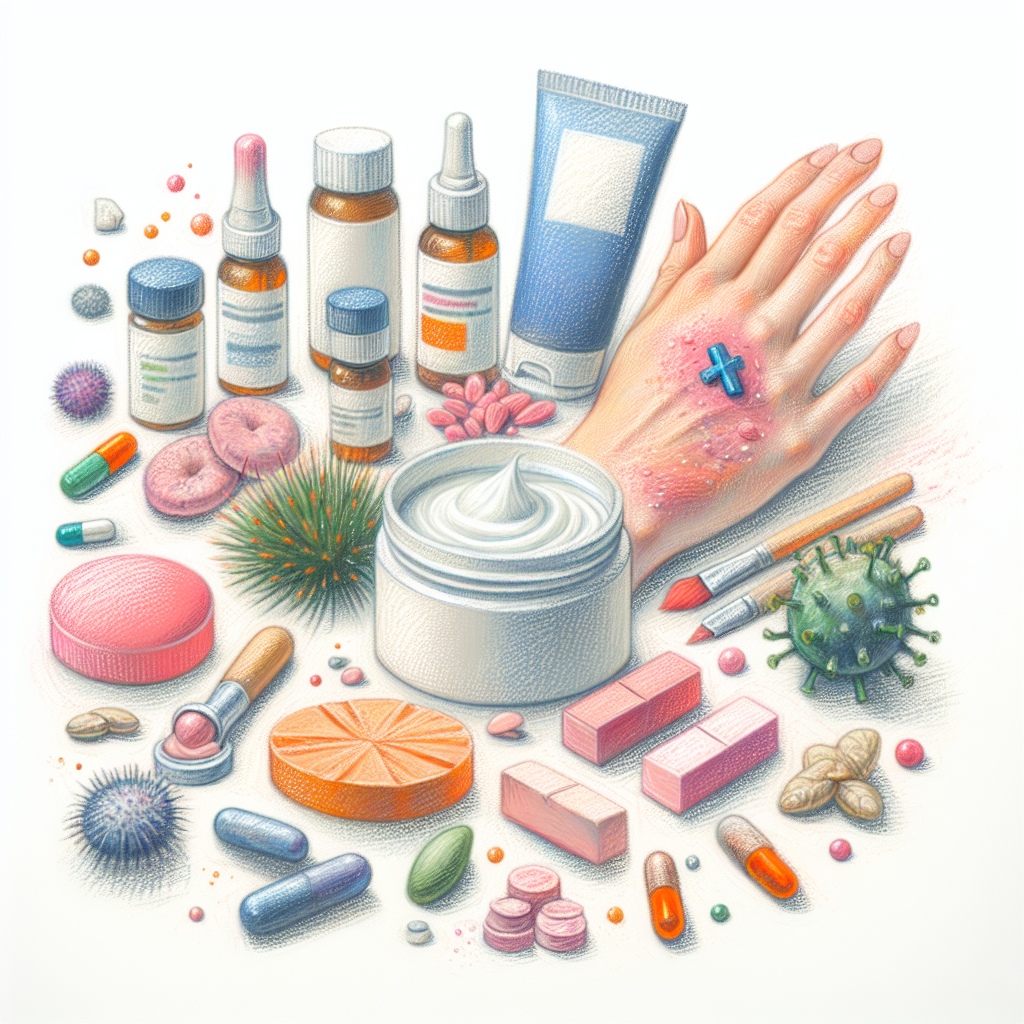 Pastelková ilustrace znázorňující téma: Zdraví