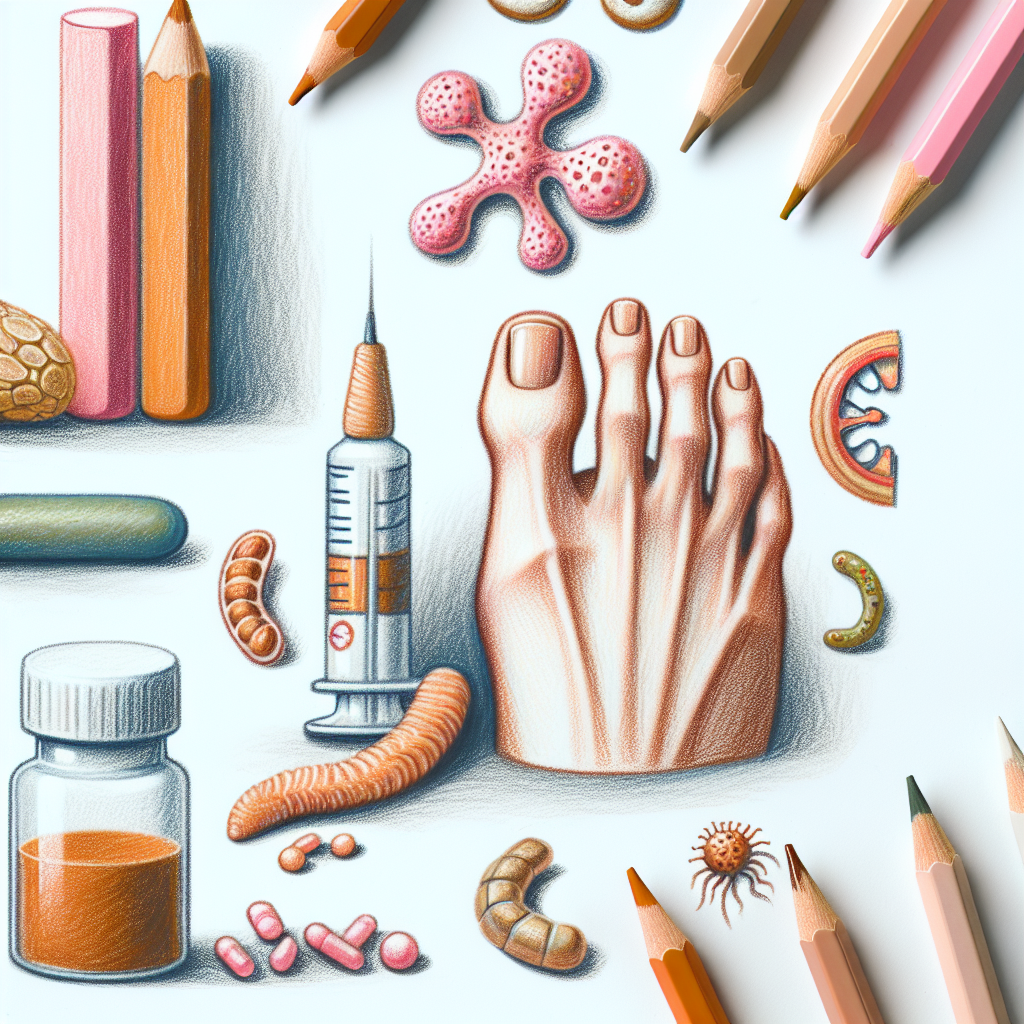 Pastelková ilustrace znázorňující téma: Zdraví