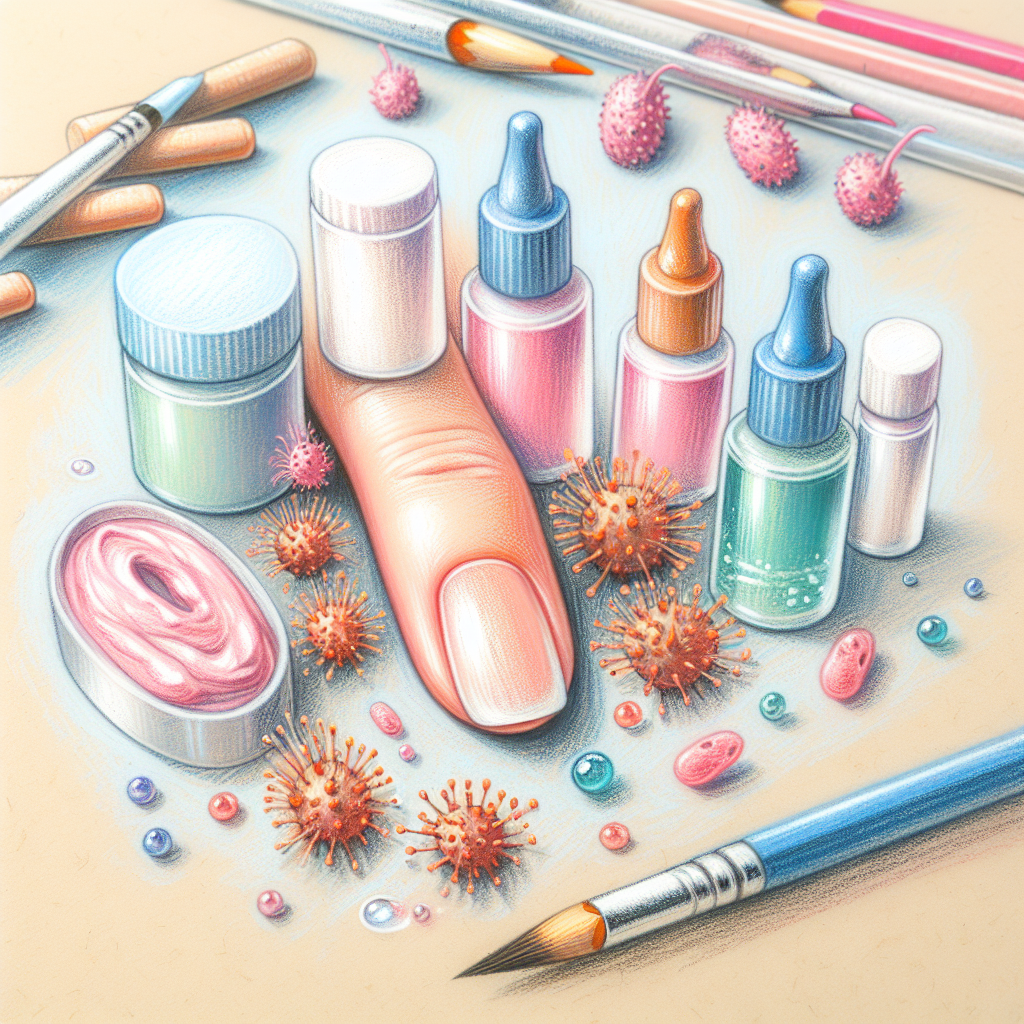 Pastelková ilustrace znázorňující téma: Zdraví