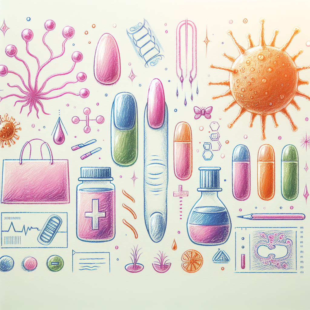 Pastelková ilustrace znázorňující téma: Zdraví