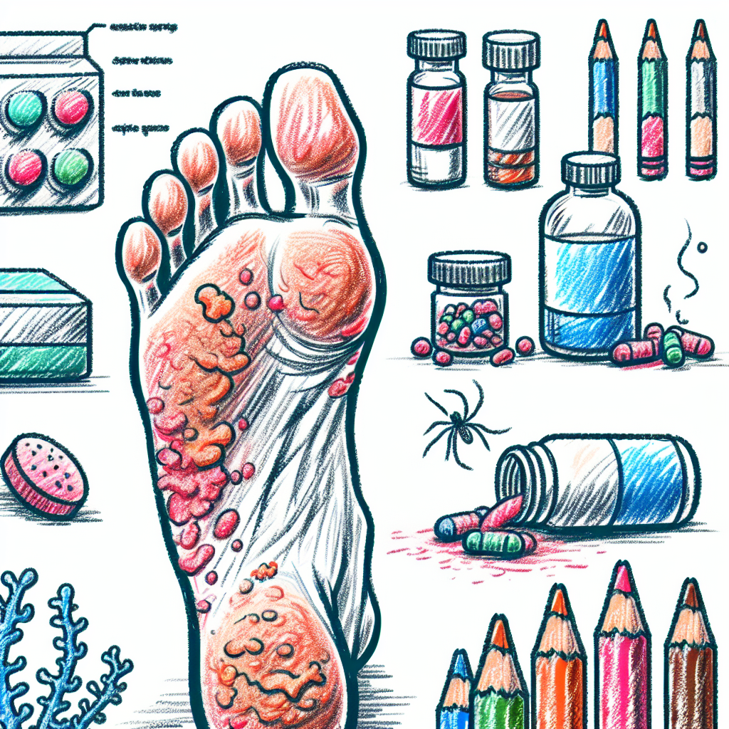 Pastelková ilustrace znázorňující téma: Kožní zdraví