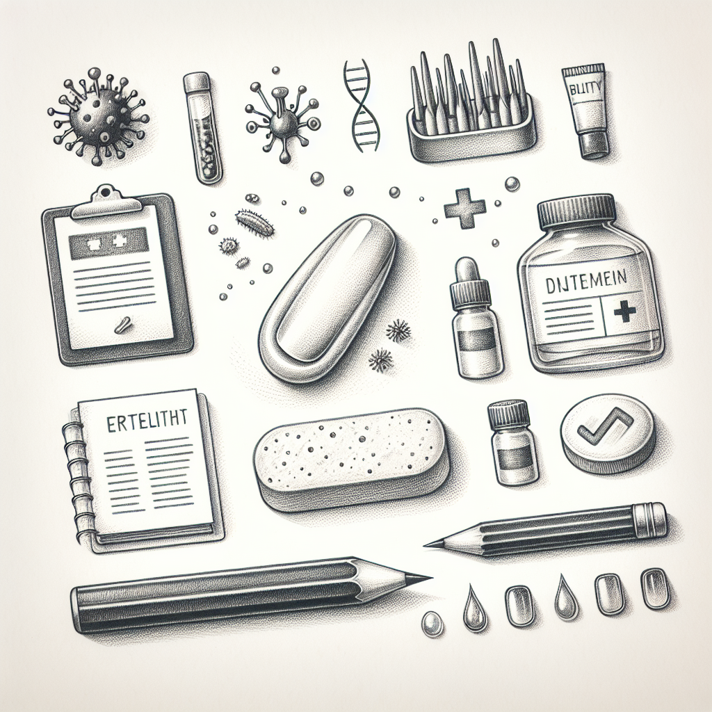 Pastelková ilustrace znázorňující téma: Zdraví