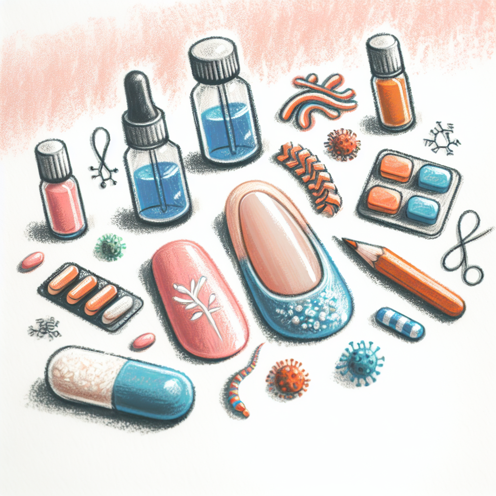 Pastelková ilustrace znázorňující téma: Zdraví