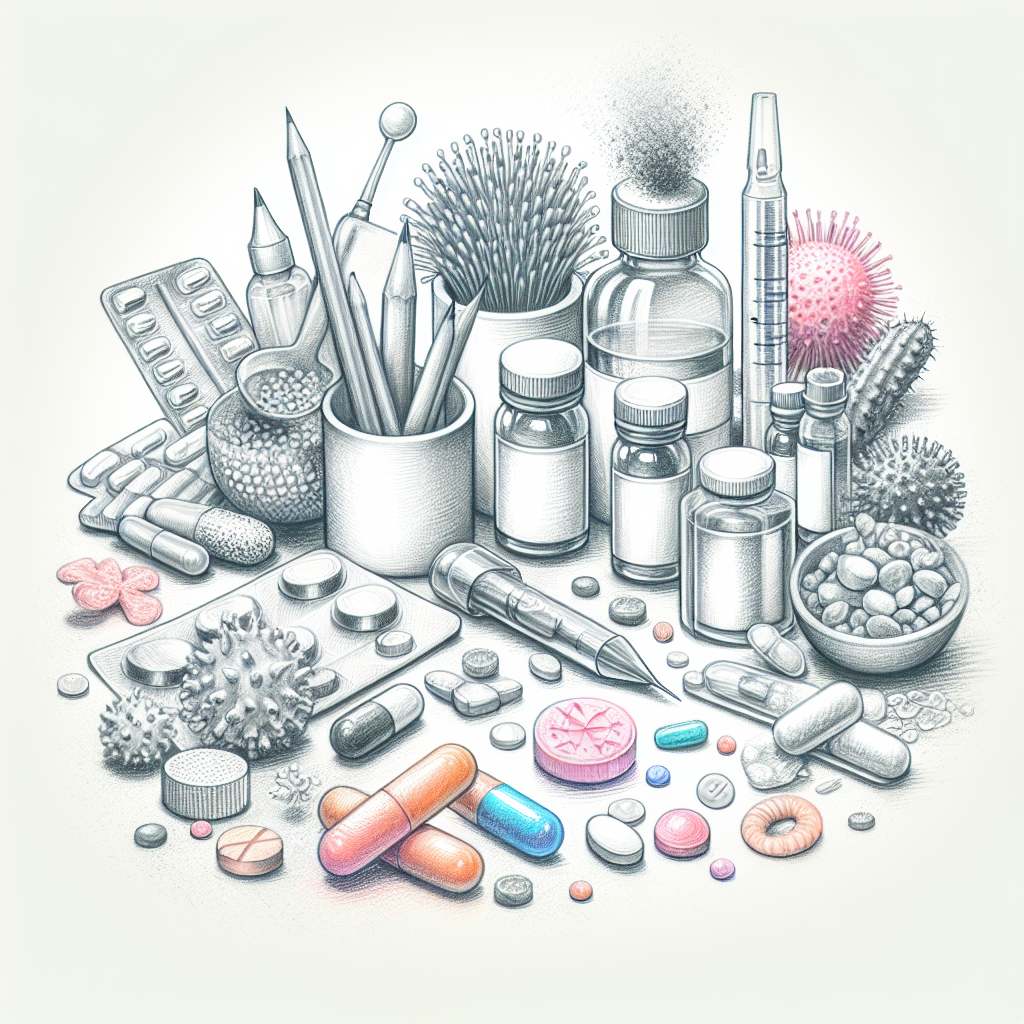 Pastelková ilustrace znázorňující téma: Zdraví