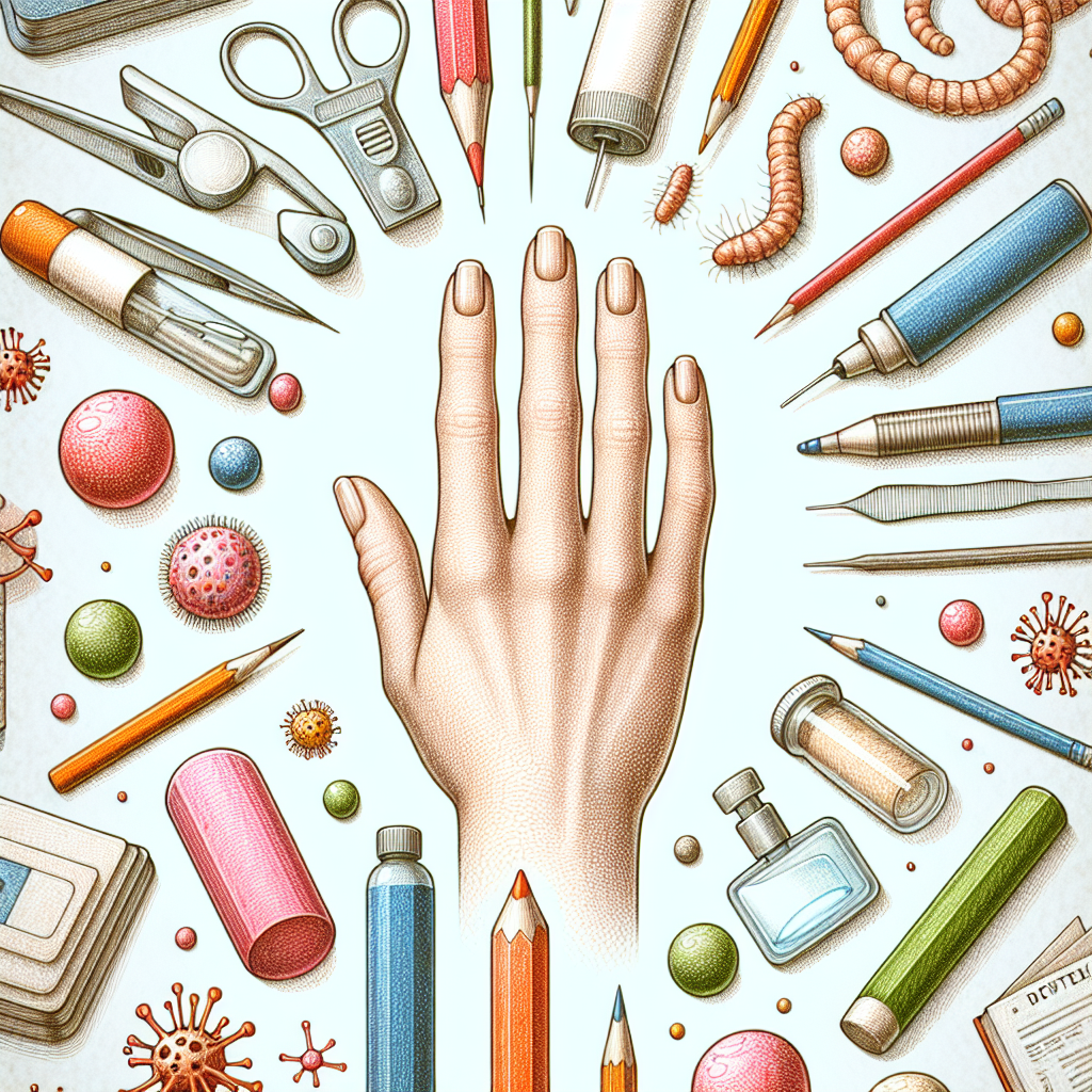 Pastelková ilustrace znázorňující téma: Zdraví