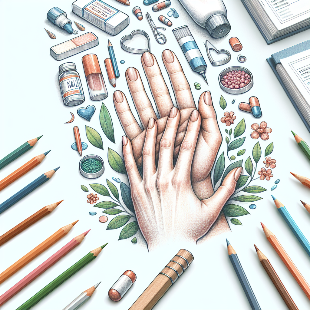 Pastelková ilustrace znázorňující téma: Zdraví