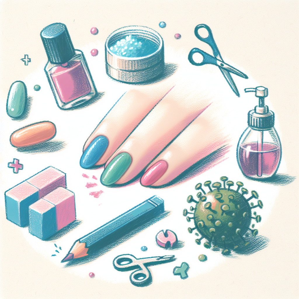 Pastelková ilustrace znázorňující téma: Zdraví a prevence