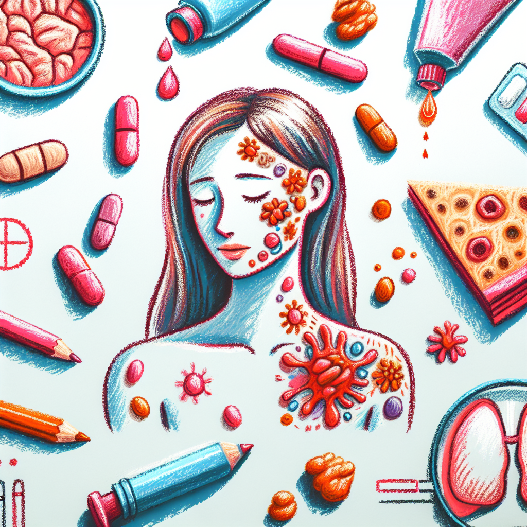 Pastelková ilustrace znázorňující téma: Zdraví