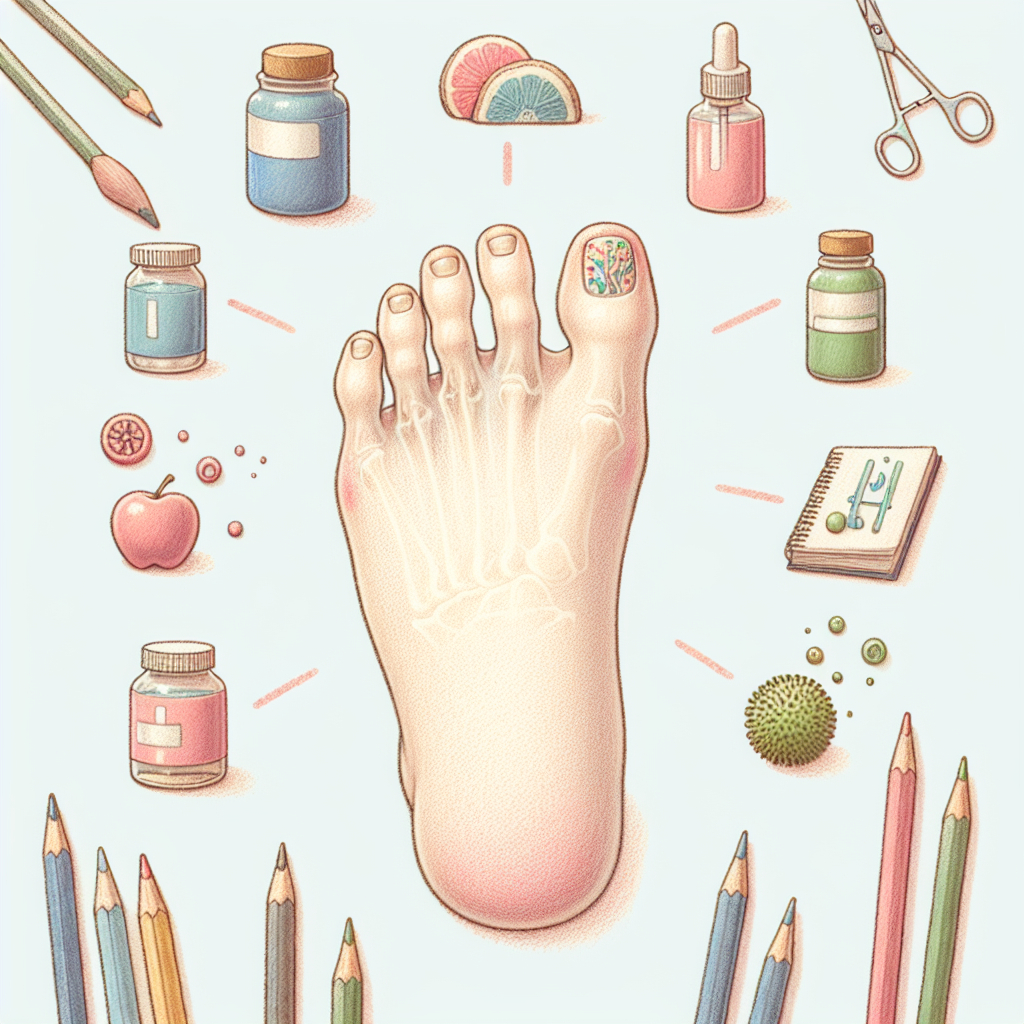 Pastelková ilustrace znázorňující téma: Zdraví