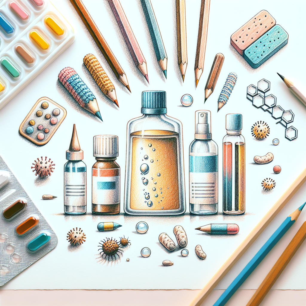 Pastelková ilustrace znázorňující téma: Zdraví a wellness