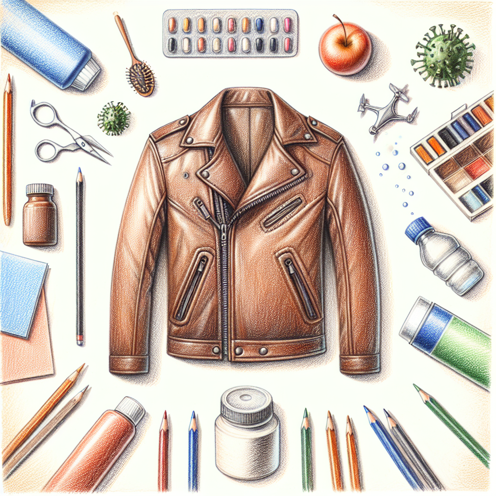 Pastelková ilustrace znázorňující téma: Údržba kůže