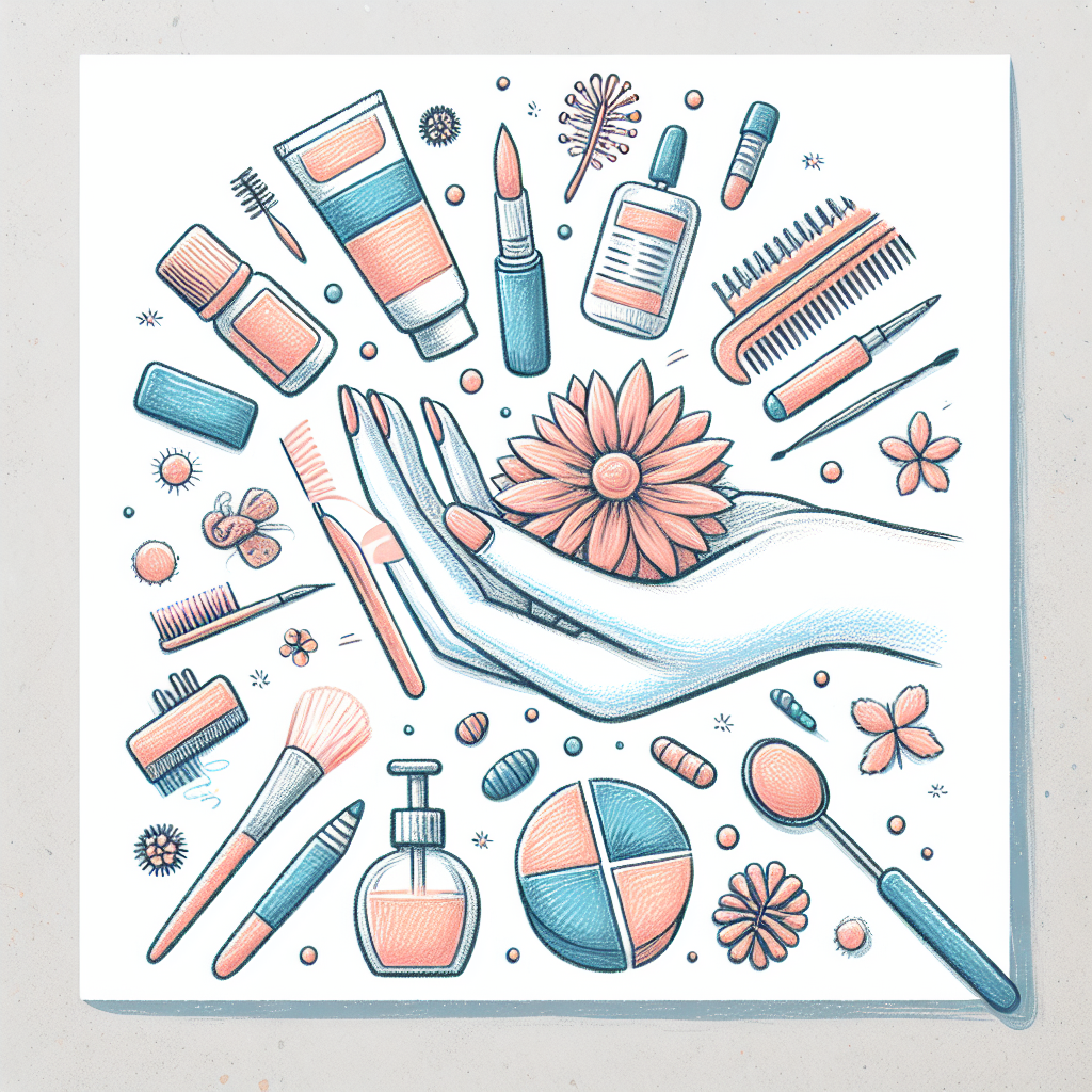 Pastelková ilustrace znázorňující téma: Zdraví