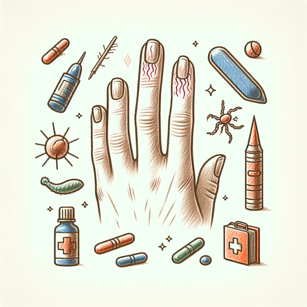 Pastelková ilustrace znázorňující téma: Zdraví