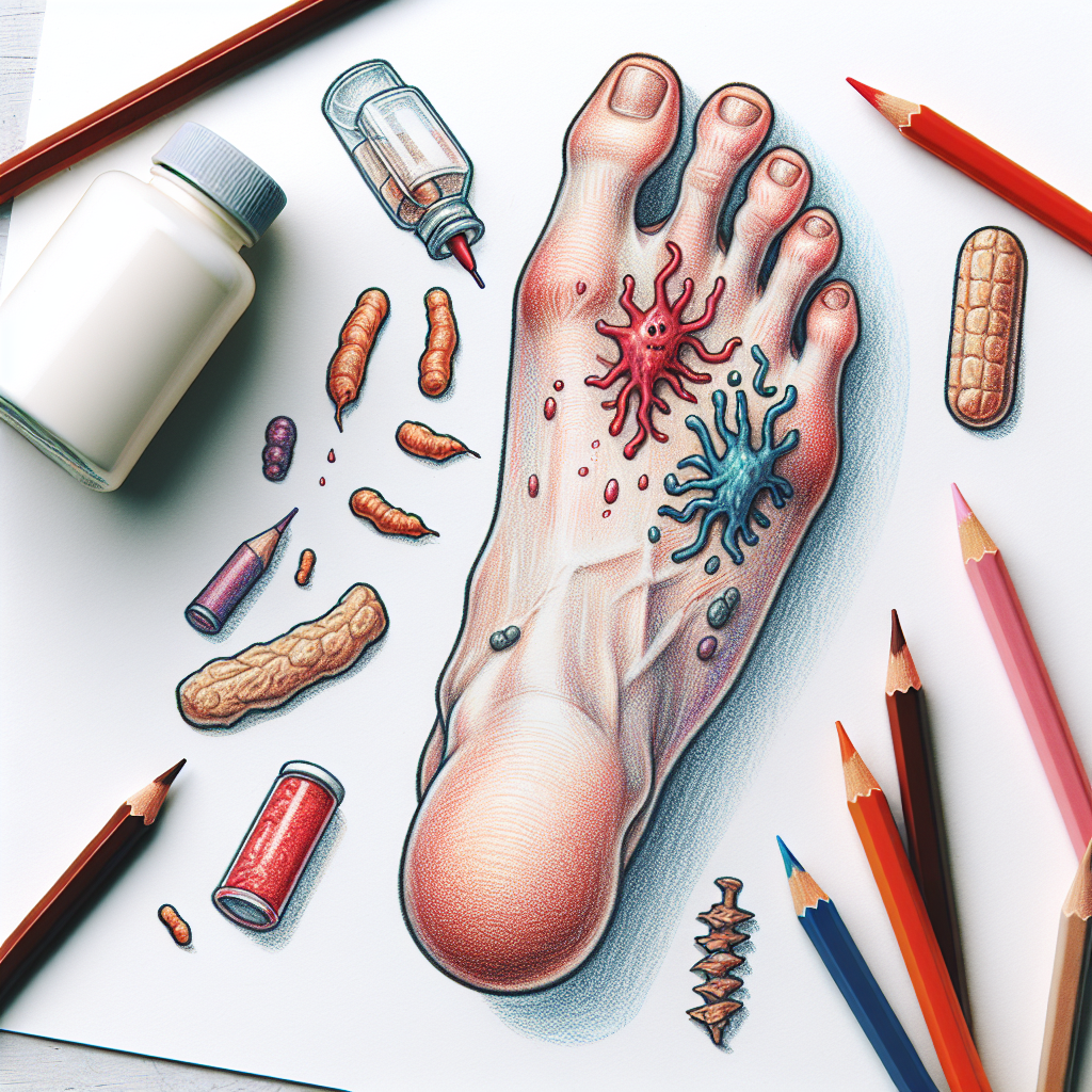 Pastelková ilustrace znázorňující téma: Zdraví