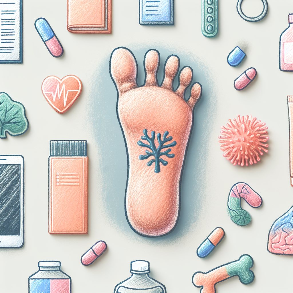 Pastelková ilustrace znázorňující téma: Zdraví