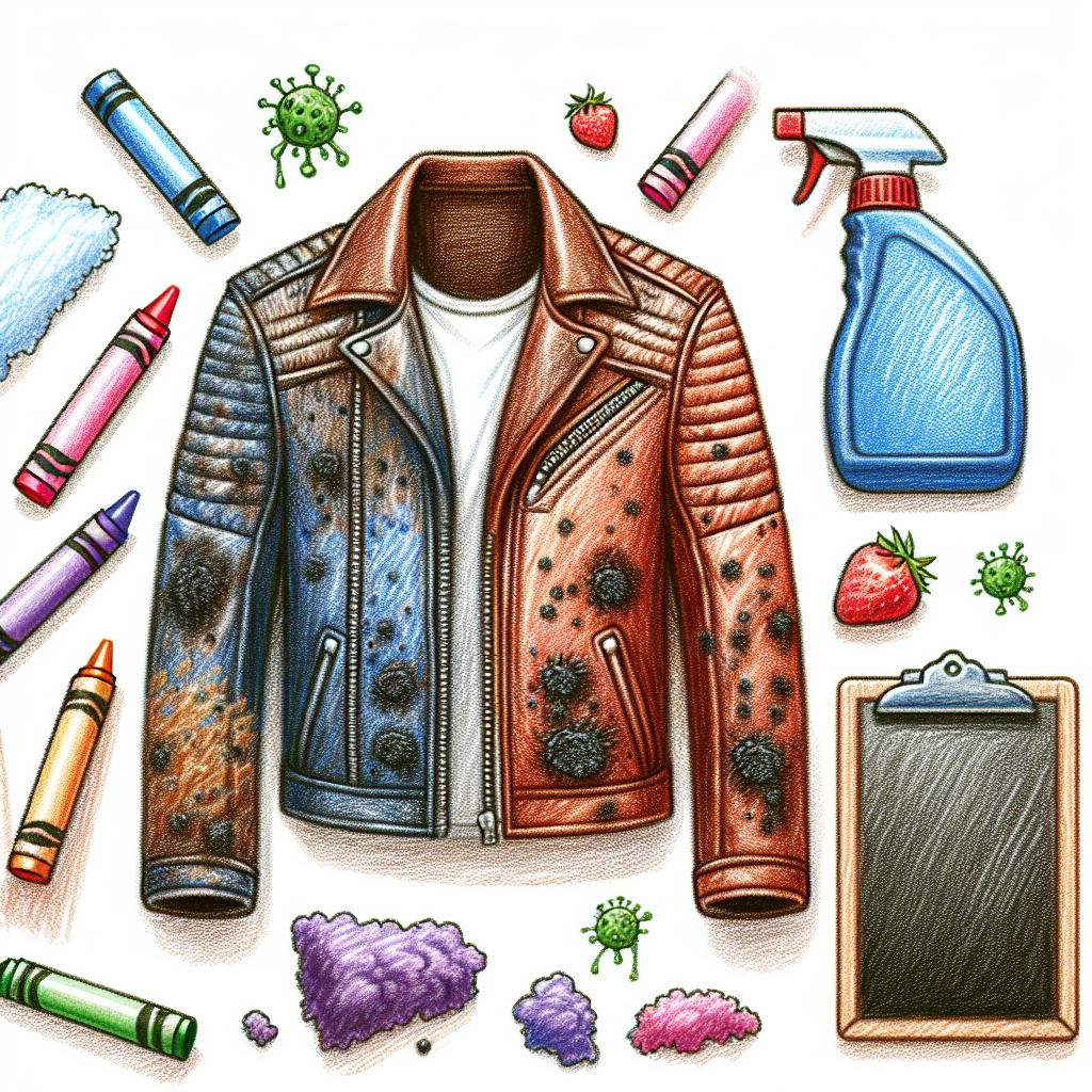 Pastelková ilustrace znázorňující téma: Údržba oděvů