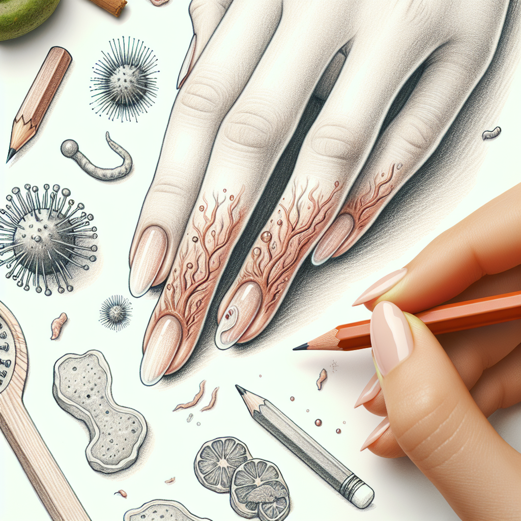 Pastelková ilustrace znázorňující téma: Zdraví