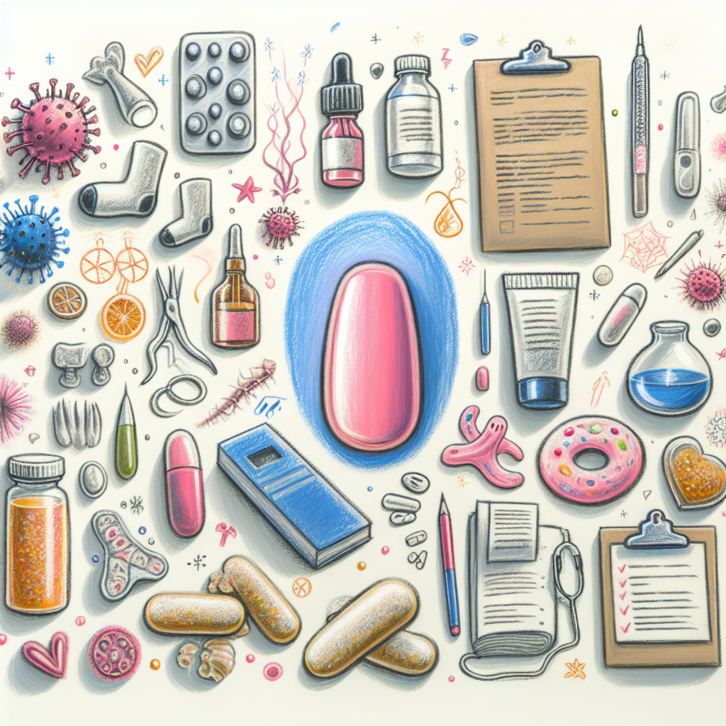 Pastelková ilustrace znázorňující téma: Zdraví