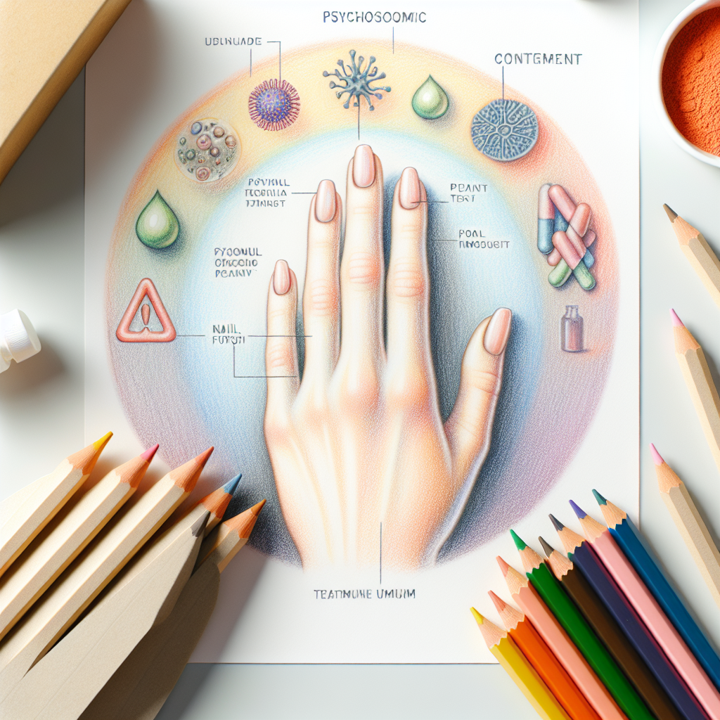 Pastelková ilustrace znázorňující téma: Zdraví
