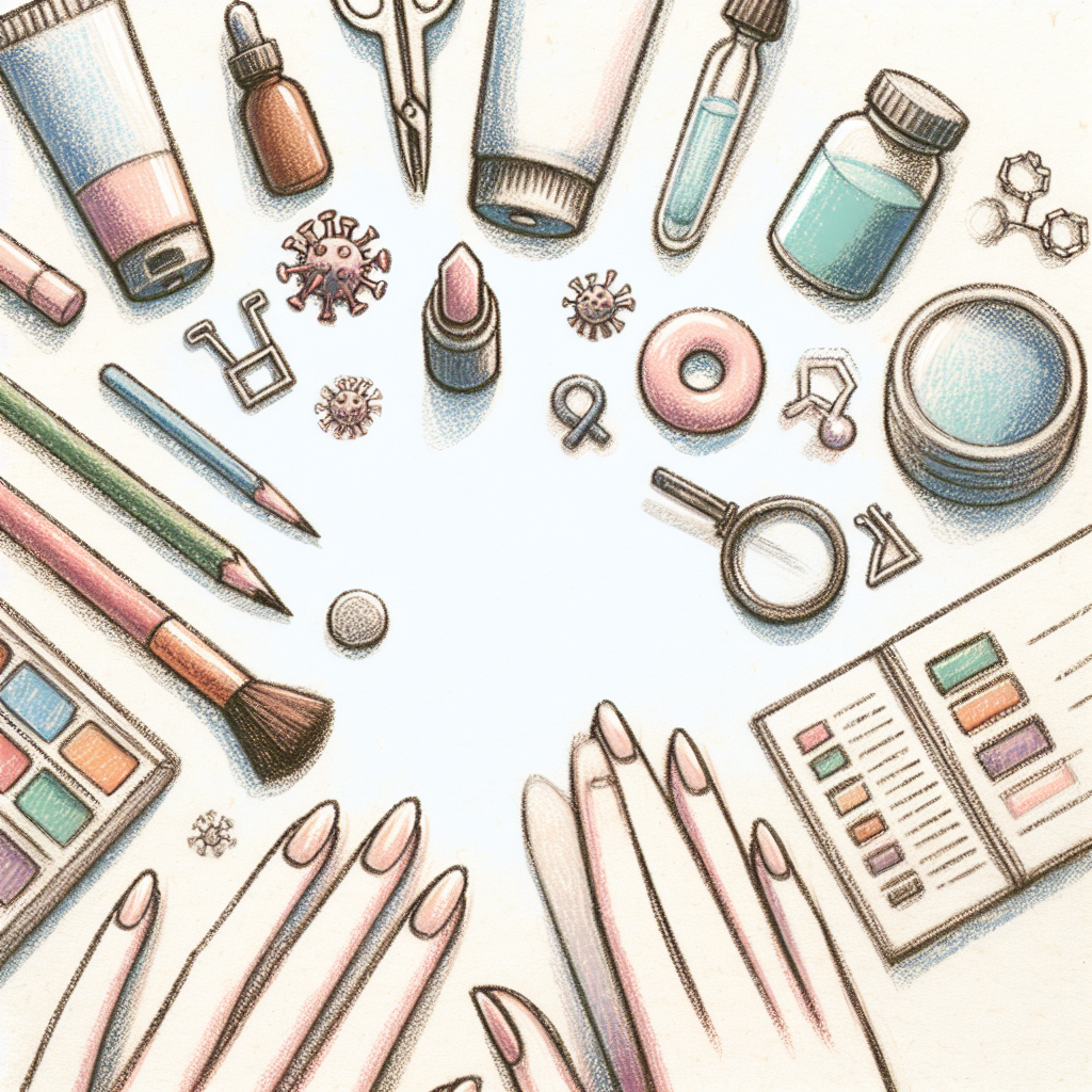 Pastelková ilustrace znázorňující téma: Zdraví