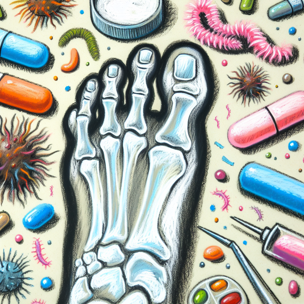 Pastelková ilustrace znázorňující téma: Zdraví