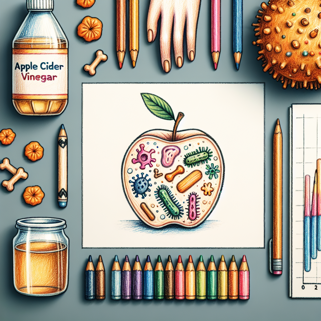Pastelková ilustrace znázorňující téma: Zdraví
