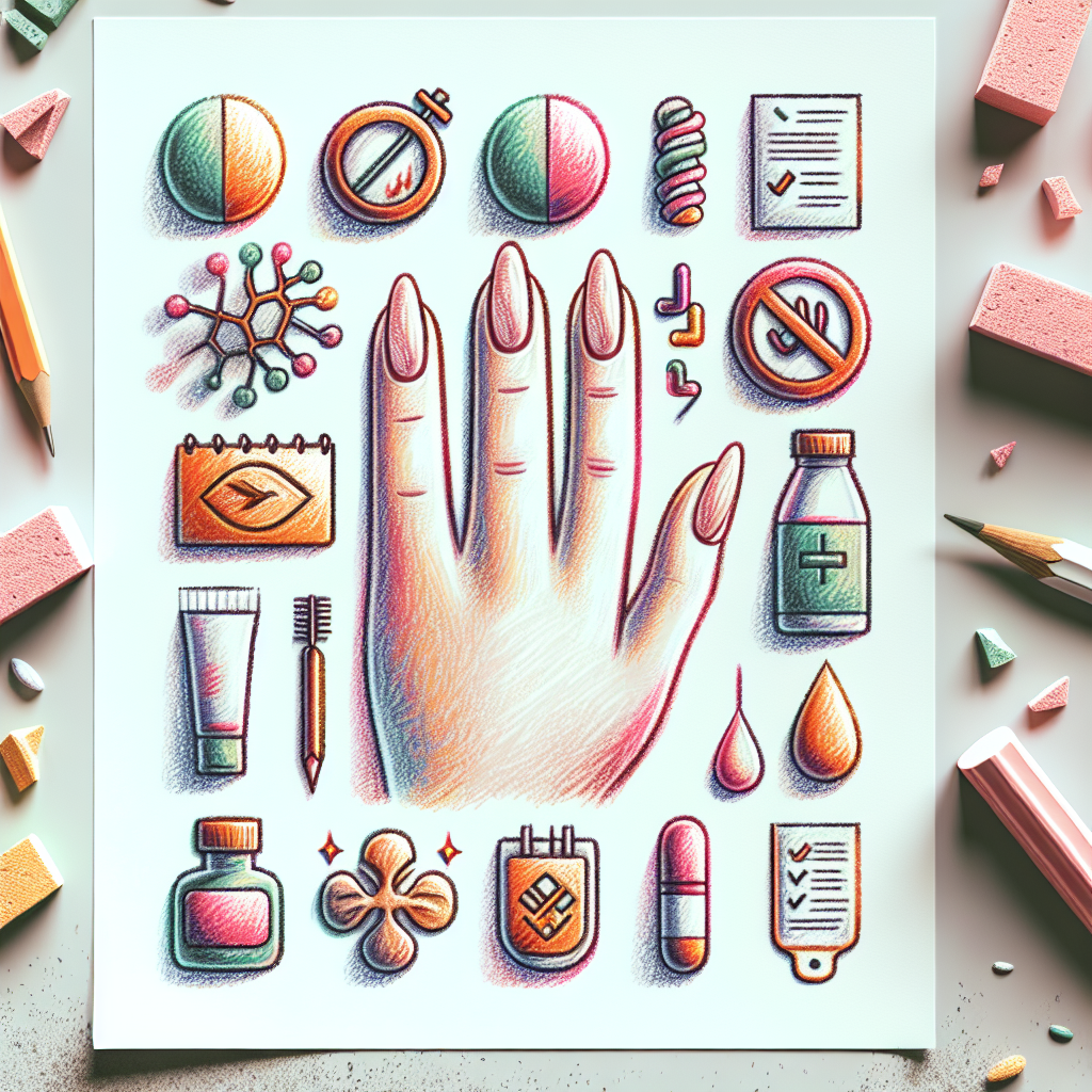 Pastelková ilustrace znázorňující téma: Zdraví