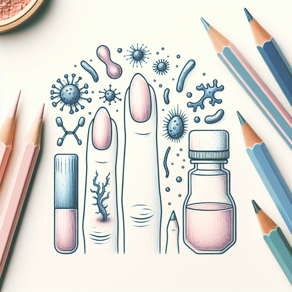 Pastelková ilustrace znázorňující téma: Zdraví