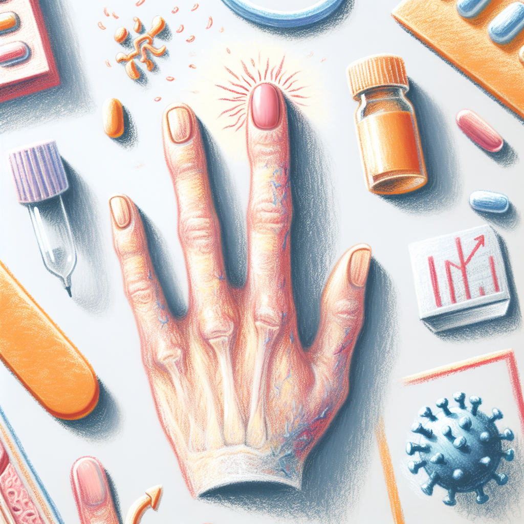 Pastelková ilustrace znázorňující téma: Zdraví