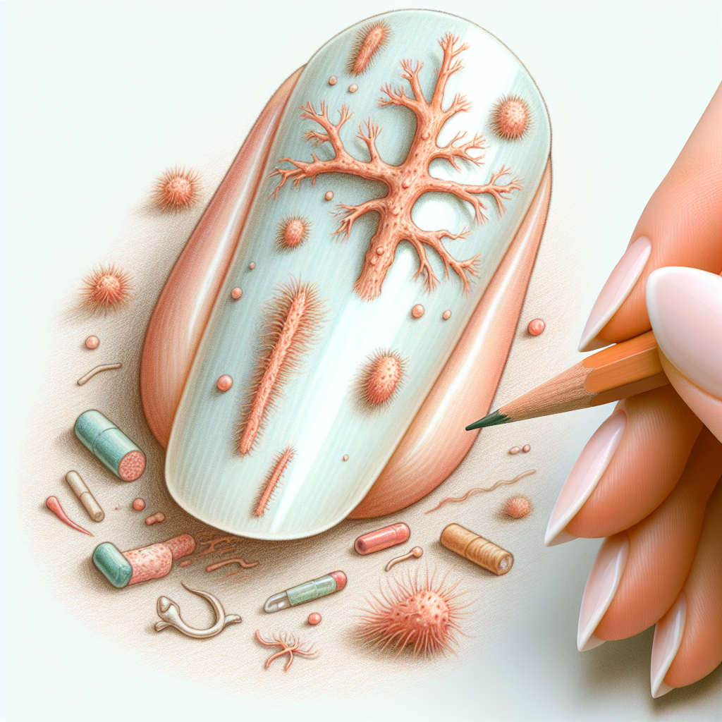 Pastelková ilustrace znázorňující téma: Zdraví