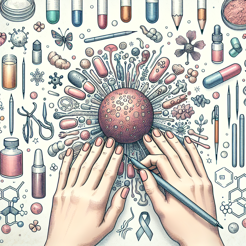 Pastelková ilustrace znázorňující téma: Zdraví