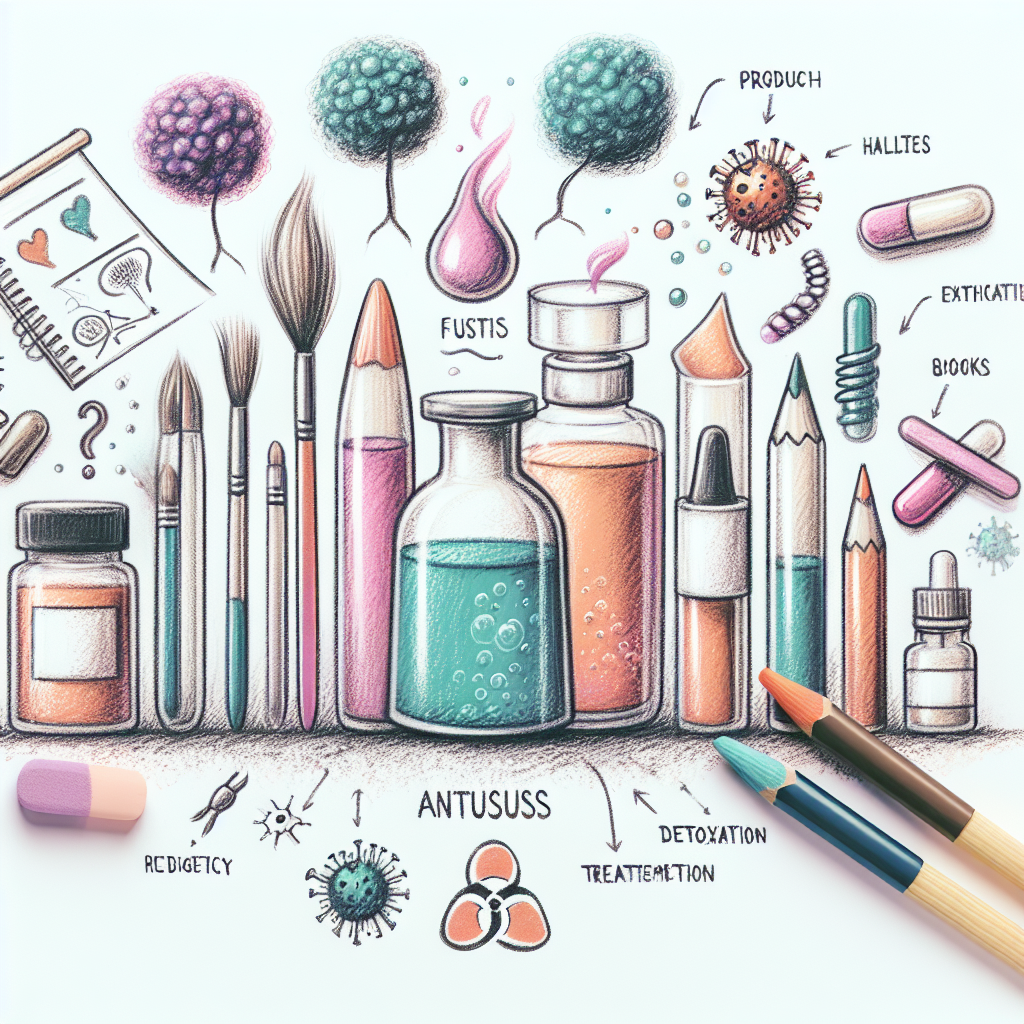 Pastelková ilustrace znázorňující téma: Zdraví a krása