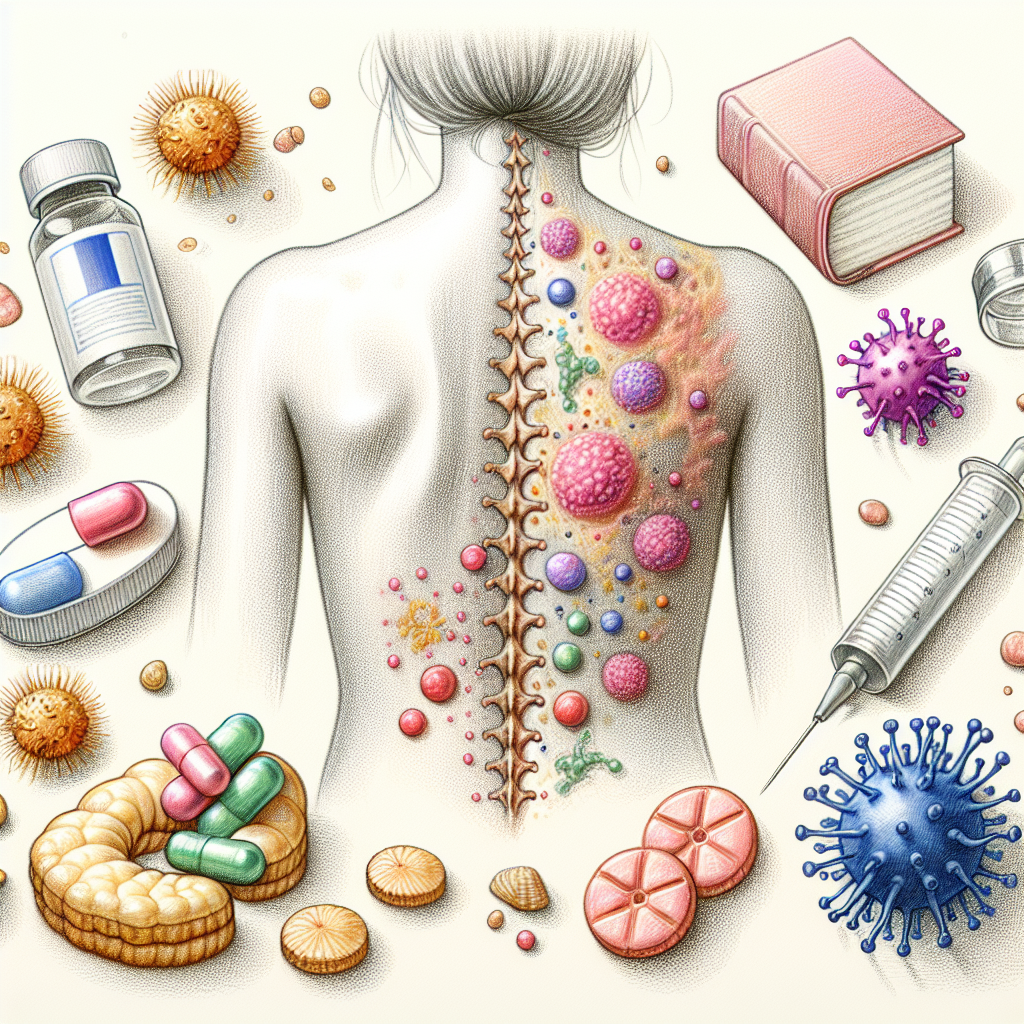 Pastelková ilustrace znázorňující téma: Zdraví pokožky