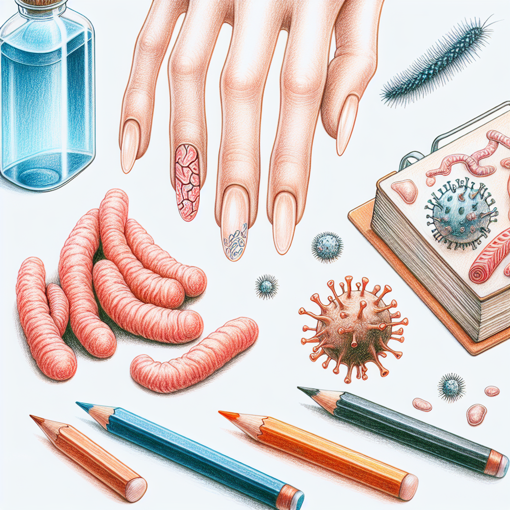 Pastelková ilustrace znázorňující téma: Zdraví