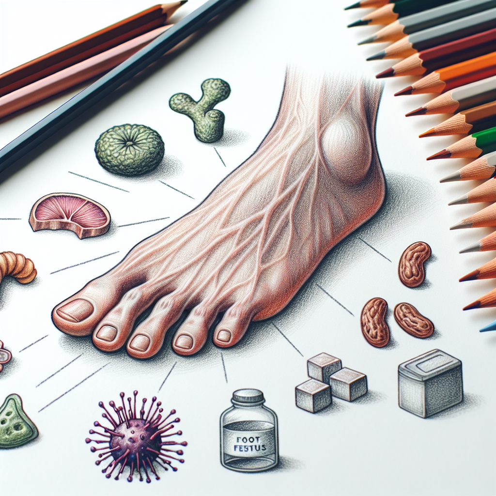 Pastelková ilustrace znázorňující téma: Zdraví