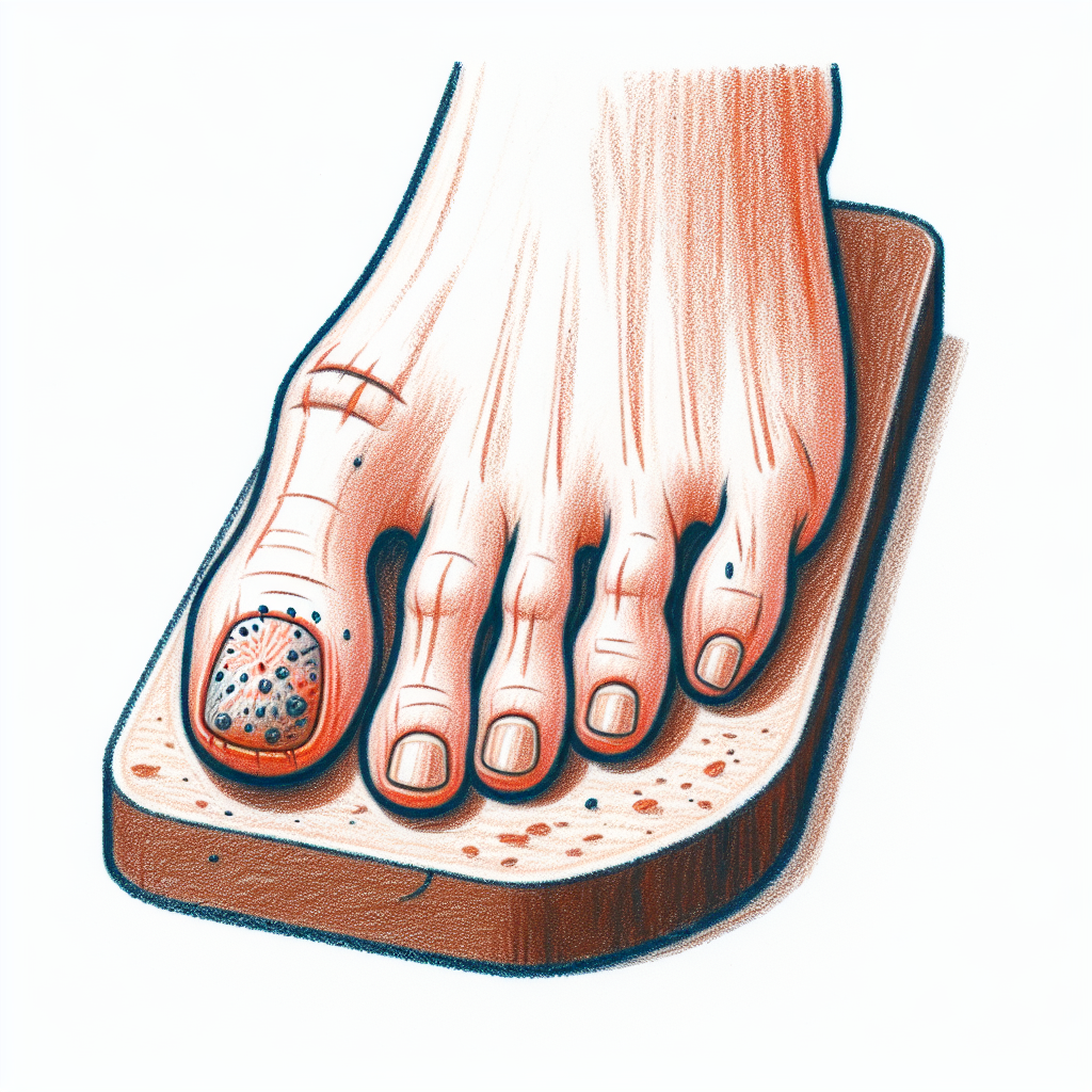 Pastelková ilustrace znázorňující téma: Zdraví