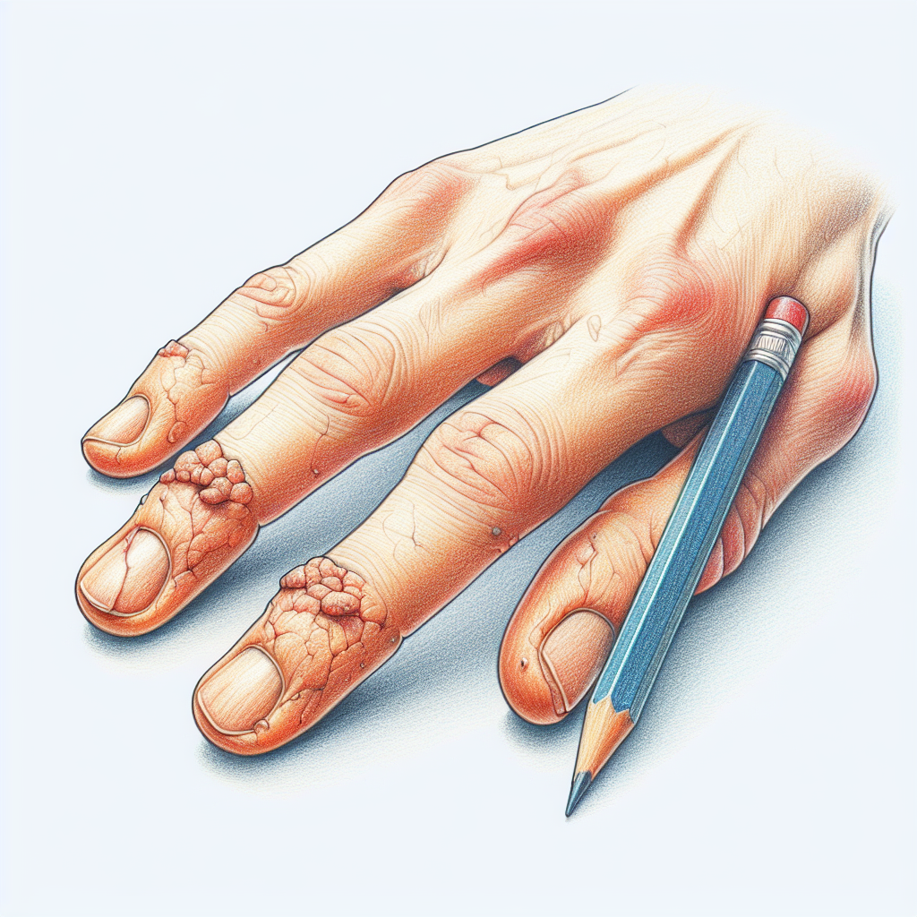 Pastelková ilustrace znázorňující téma: Zdraví