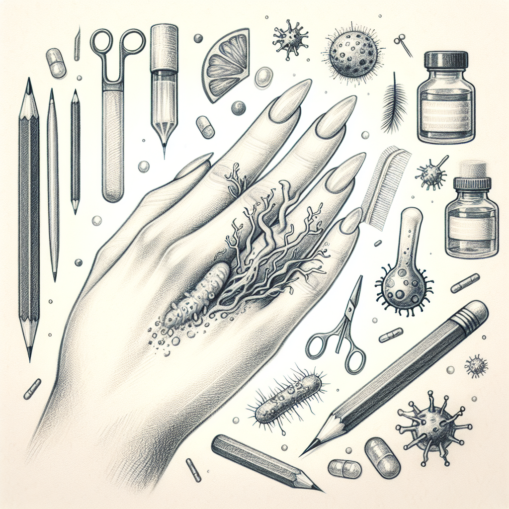 Pastelková ilustrace znázorňující téma: Zdraví