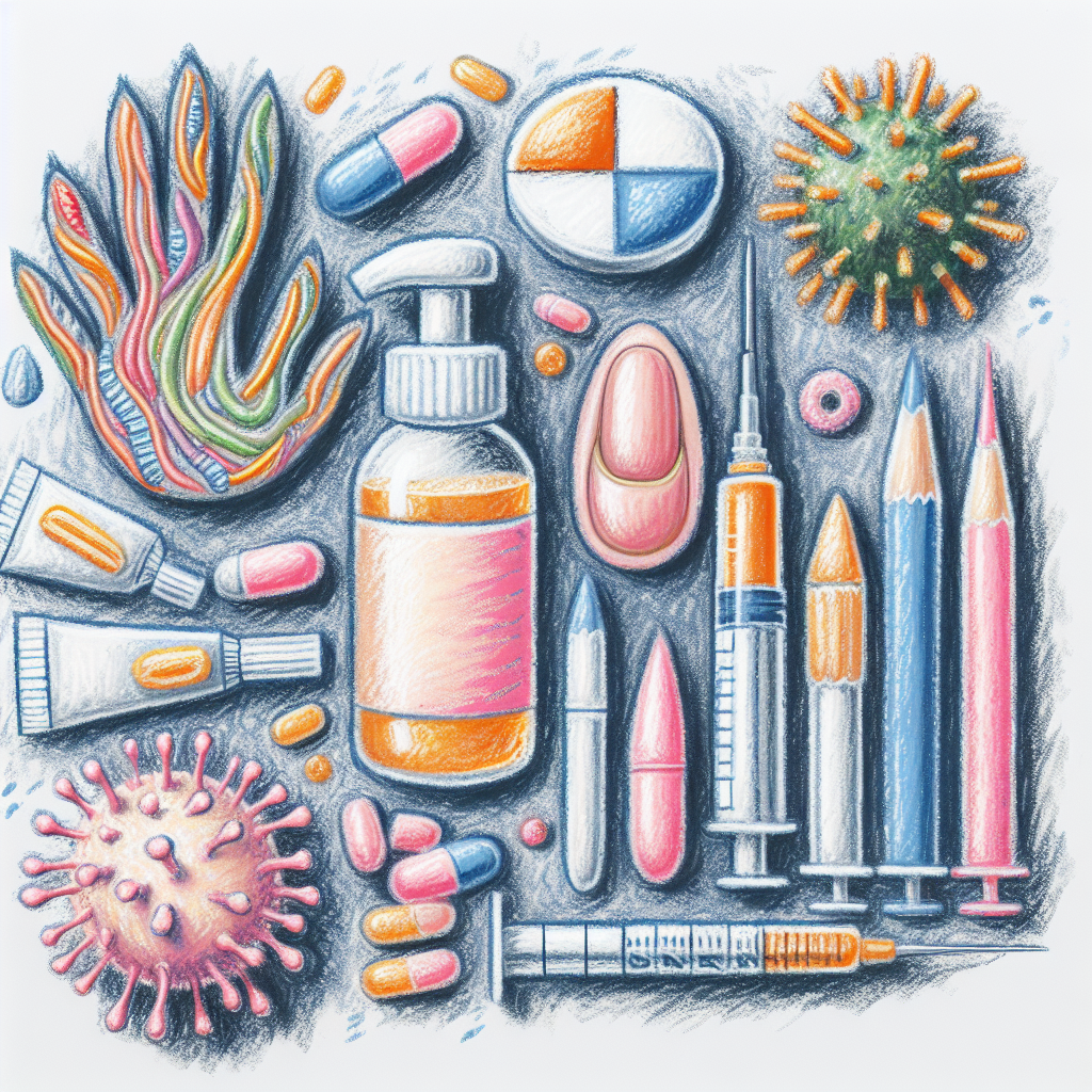 Pastelková ilustrace znázorňující téma: Zdraví