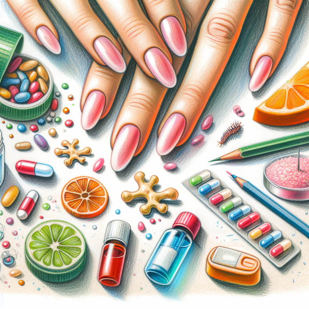 Pastelková ilustrace znázorňující téma: Zdraví