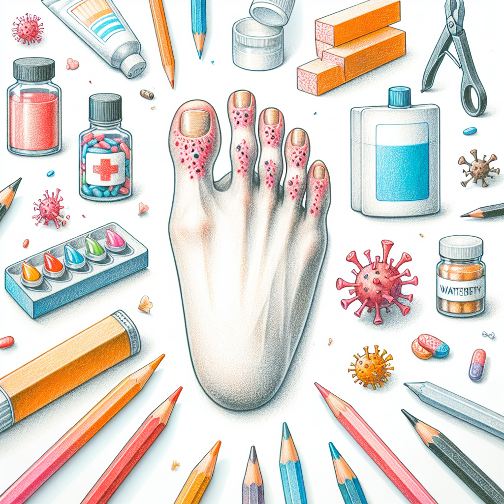 Pastelková ilustrace znázorňující téma: Zdraví